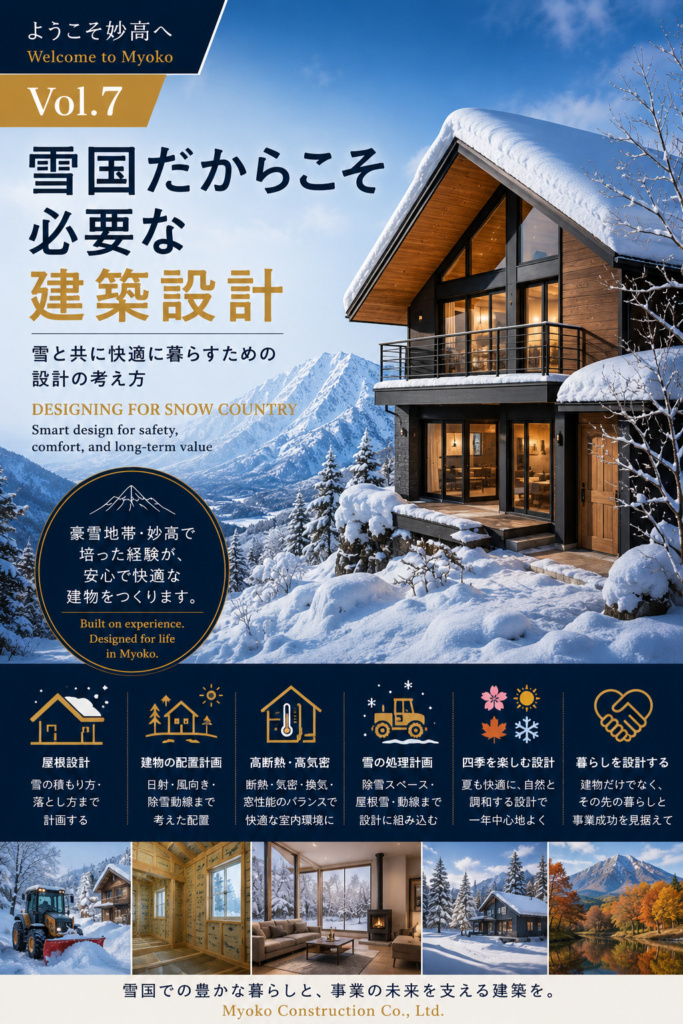【Welcome to Myoko】妙高で暮らす・建てる・事業を始めるためのガイド　＃7
